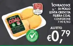 Coal Sovracosce di pollo filiera coal offerta