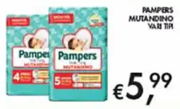 Maxi Coal Pampers mutandino offerta