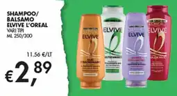 Maxi Coal Shampoo/balsamo Elvive L'Oréal offerta