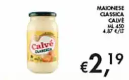 Coal Maionese classica Calvé offerta