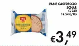 Coal Pane casereccio Schar offerta