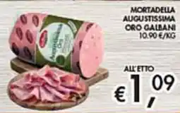 Coal Mortadella Augustissima Oro Galbani offerta