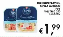 Coal Tortellini/ravioli senza lattosio Fini offerta