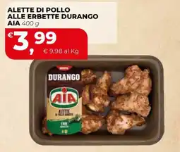 Coop Master Alleanza 3.0 Alette di pollo alle erbe Durango AIA offerta