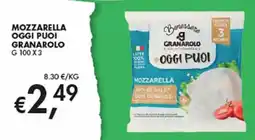 Coal Mozzarella oggi puoi Granarolo offerta