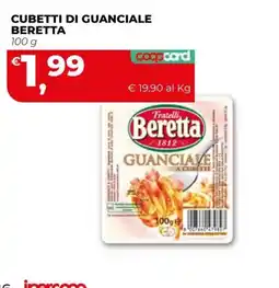Coop Master Alleanza 3.0 Cubetti di guanciale Beretta offerta