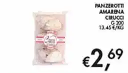 Coal Panzerotti amarena Cirucci offerta