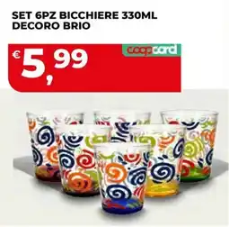 Coop Master Alleanza 3.0 Bicchiere decoro brio offerta