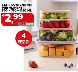 Coop Master Alleanza 3.0 Contenitori per alimenti offerta