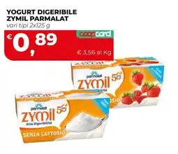 Coop Master Alleanza 3.0 Yogurt digeribile Zymil Parmalat offerta