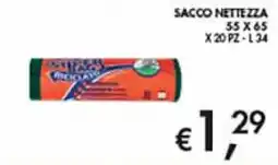 Coal Sacco nettezza offerta