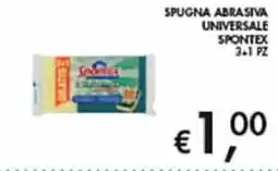 Coal Spugna abrasiva universale Spontex offerta