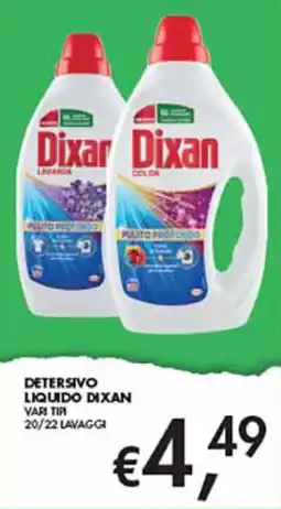 Coal Detersivo liquido Dixan offerta