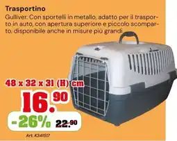 TuttoGiardino Trasportino Gulliver offerta