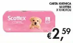 Coal Carta igienica Scottex offerta