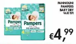 Coal Pampers baby dry offerta