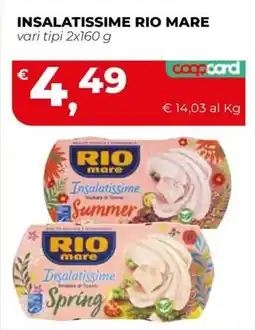 Coop Master Alleanza 3.0 Insalatissime Rio Mare offerta