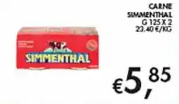 Coal Carne Simmenthal offerta