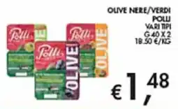 Coal Olive nere/verdi Polli offerta