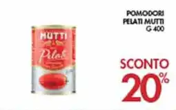 Coal Pomodori pelati Mutti offerta