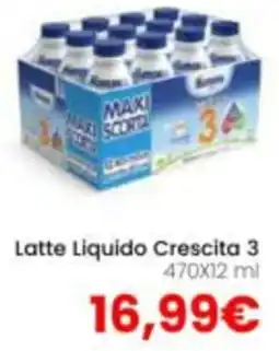 Paniate Latte Liquido Crescita 3 offerta
