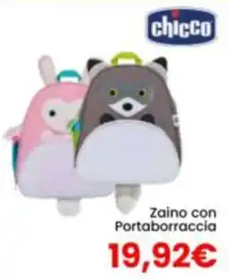 Paniate Zaino chicco con Portaborraccia offerta