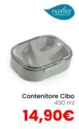 Paniate Contenitore Cibo Nuvita offerta
