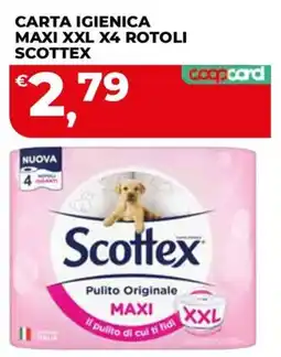 Coop Master Alleanza 3.0 Carta igienica Scottex offerta