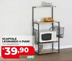 Coop Master Alleanza 3.0 Scaffale Leonardo 4 Piani offerta