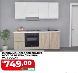 Coop Master Alleanza 3.0 Cucina monoblocco Pratika offerta