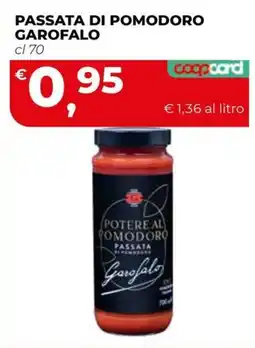 Coop Master Alleanza 3.0 Passata di pomodoro Garofalo offerta