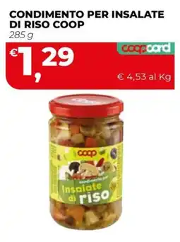 Coop Master Alleanza 3.0 Condimento per insalate di riso Coop offerta