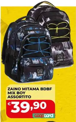 Coop Master Alleanza 3.0 Zaino Mitama BDBF Mix Boy offerta