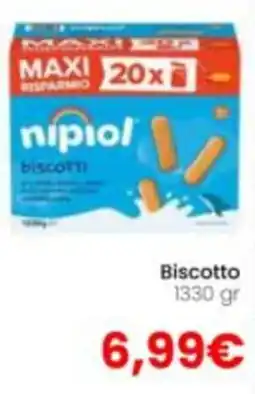 Paniate nipiol biscotti offerta