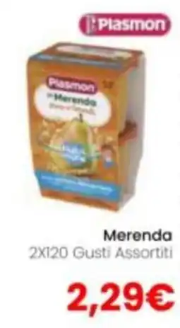 Paniate Plasmon Merenda offerta