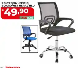 Coop Master Alleanza 3.0 Poltrona ufficio board/net nera / blu offerta
