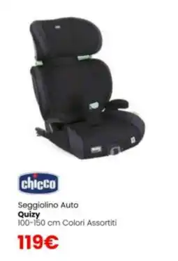 Paniate chicco Seggiolino Auto Quizy offerta