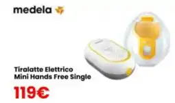 Paniate medela Tiralatte Elettrico Mini Hands Free Single offerta