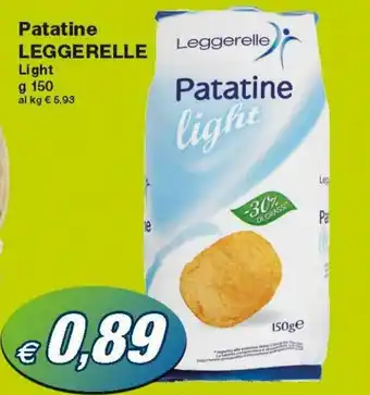 Prix Quality Leggerelle Patatine Light 150g offerta