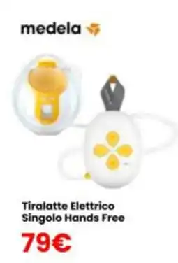 Paniate medela Tiralatte Elettrico Singolo Hands Free offerta