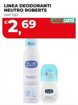 Coop Master Alleanza 3.0 Deodoranti Neutro Roberts offerta