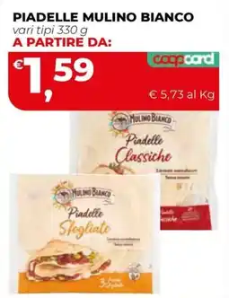 Coop Master Alleanza 3.0 Piadelle Mulino Bianco offerta