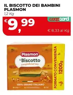 Coop Master Alleanza 3.0 Il biscotto Plasmon offerta