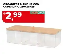 Coop Master Alleanza 3.0 Organizer make up con coperchio offerta