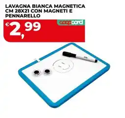 Coop Master Alleanza 3.0 Lavagna bianca magnetica offerta