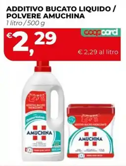 Coop Master Alleanza 3.0 Additivo bucato liquido / polvere Amuchina offerta
