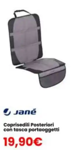 Paniate Jané Coprisedili Posteriori con tasca portaoggetti offerta