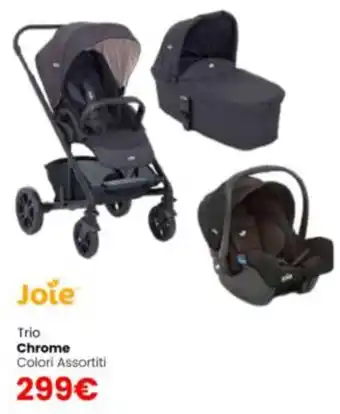 Paniate Joie Trio Chrome offerta