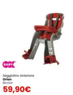 Paniate Seggiolino Anteriore Orion Bicolor offerta