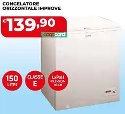 Coop Master Alleanza 3.0 Congelatore orizzontale improve offerta